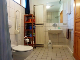Gartenhaus Erdgeschoss Dusche / WC