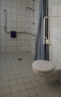 Gartenhaus Erdgeschoss Dusche / WC
